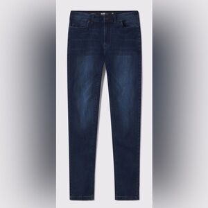 Men's Dark Indigo Straight Jeans